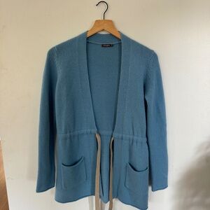 J. Mclaughlin Blue Knit Cardigan Women's Size S
